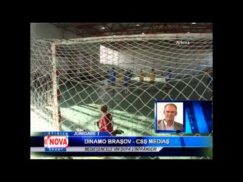 Mihai Moldovan despre Dinamo Braşov vs CSS Mediaş - NovaTv Mediaş