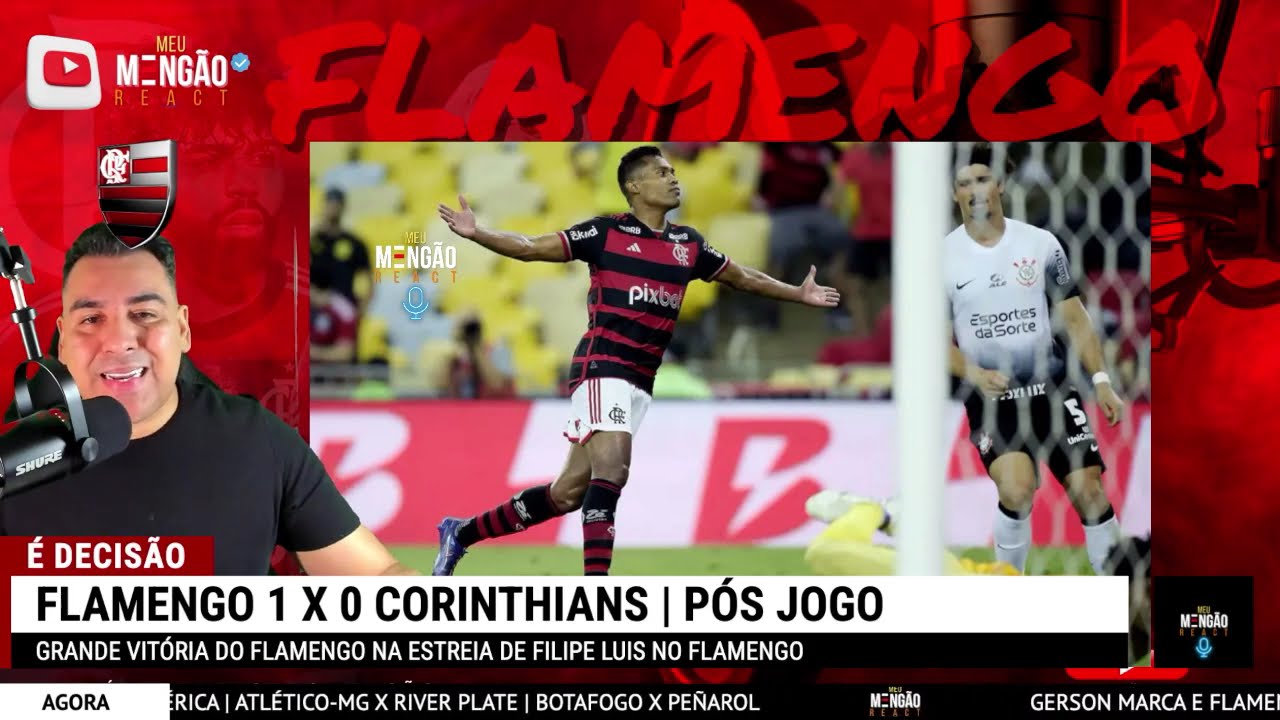 CENTRAL do APITO! "FOI PÊNALTI CLARÍSSIMO PARA O FLAMENGO" FLAMENGO 1X0 CORINTHIANS