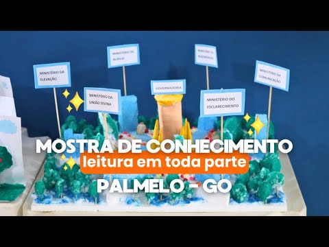 VLOG - Mostra de Conhecimento - Escola Espírita Jeronymo Candinho | PALMELO - GO