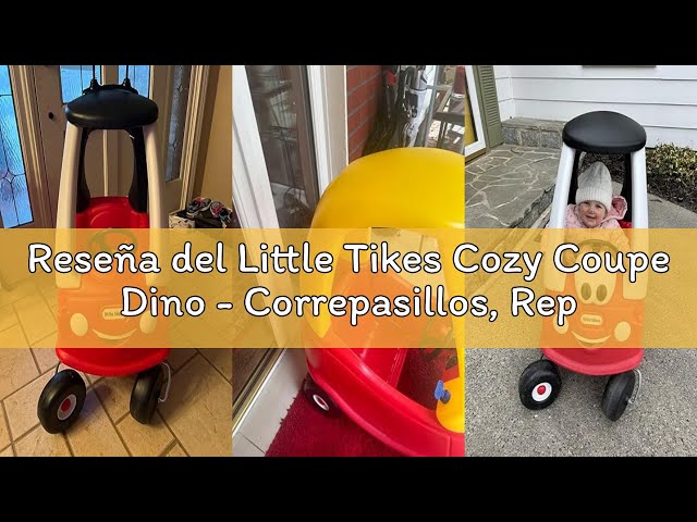 Vídeo relacionado con Little Tikes Cozy Coupe - Correpasillos para Niños con Claxon que Funciona de Verdad, Interruptor de Encendido que Hace Clic y Tapón de Combustible - Para Niños Mayores de 18 Meses