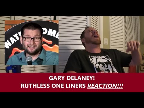 American Reacts GARY DELANEY RUTHLESS ONE LINERS Reaction