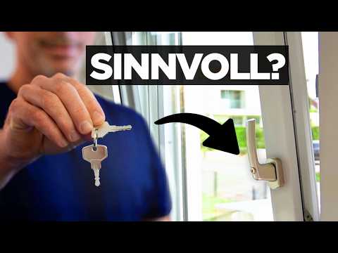 Burglary protection through lockable window handles? Good window security?!