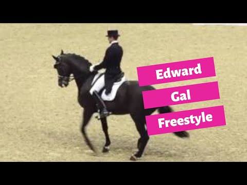 Edward Gal 78% World Cup Grand Prix Dressage Freestyle!
