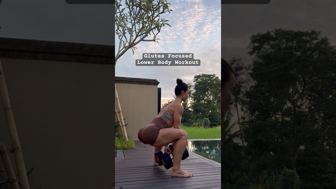 Glutes Focused Lower Body Workout. WeRise App 👉 Iink in BIO to train with me