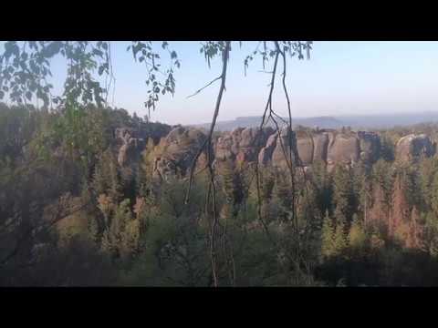 Sächsische Schweiz Elbsandsteingebirge Wilde Hölle - Carolafelsen (1)