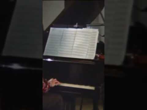 My Baby Piano Performance Video