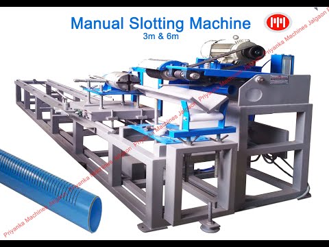 Pvc Pipe Manual Slotting Machine