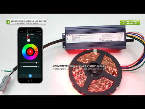 Bluetooth Dim CV LED Driver 150w (IP67)