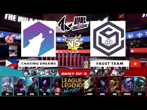 GRAND FINALS | Chasing Dreams vs Faust Team - WRL Asia Challengers 2023 - August