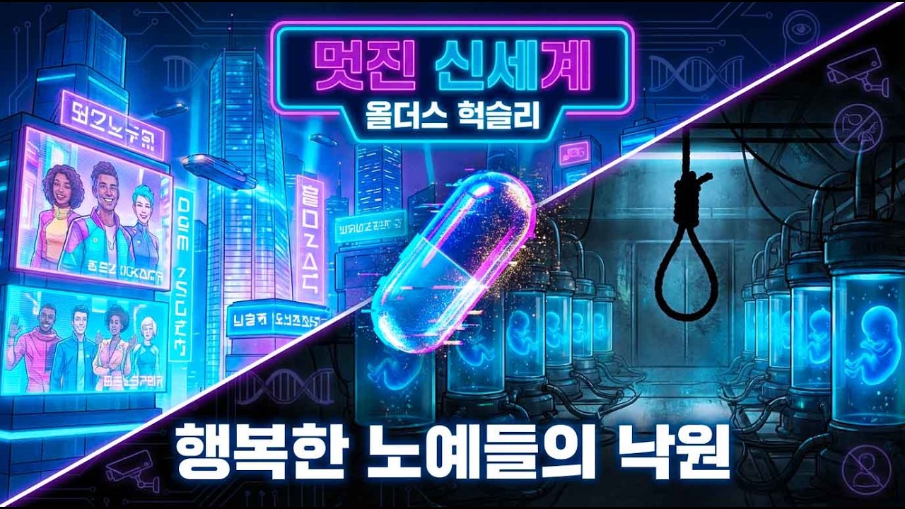 💊 행복한 노예들의 낙원 – 올더스 헉슬리의 『멋진 신세계』