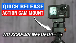 Quick Release Magnetic Mount for Action Cam GoPro Insta360 StarTRC VCR