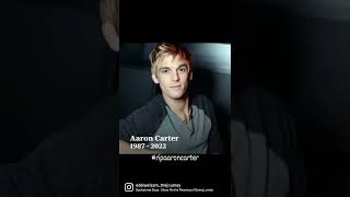 Rest in peace, #aaroncarter #gonetoosoon 🖤🕊🙏
