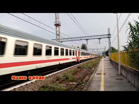 Intercity 724 Siracusa - Roma T. velocissimo transito in rettilineo di Capaccio