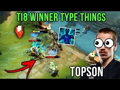 Just TI8 Winner Styling on Enemy - EPIC 3v1 Play by Topson Morphling - Signature Hero Dota 2