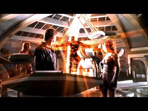 Andromeda does Hyper-slipstream surfing, The Spirit of The Abyss, returning to planet Tarazed