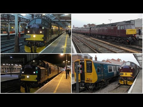 The Sussex Salopian from Crewe to Bognor Regis and return with 37518 and 47772 24/03/18