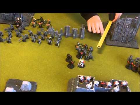 Dark Harbingers vs Orkz 40K Battle Report