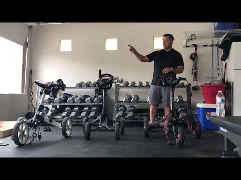 Bag Boy Nitron vs Clicgear 3.5+ vs Bag Boy Quad XL