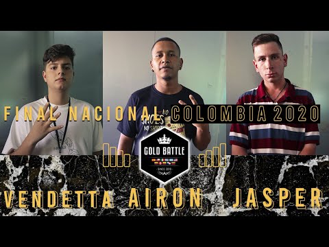 AIRON vs VENDETTA vs JASPER | Octavos | Gold Battle Final Nacional Colombia 🇨🇴 2020