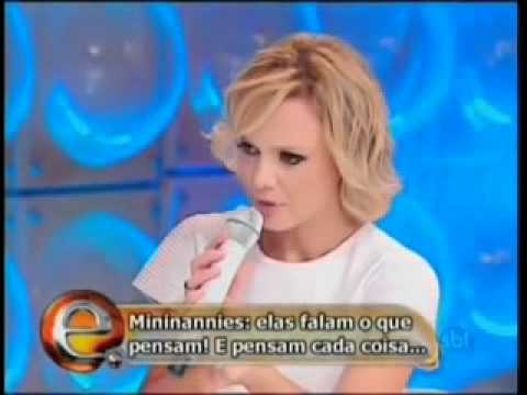 Giovanna Eloá fazendo uma participação no programa da Eliana