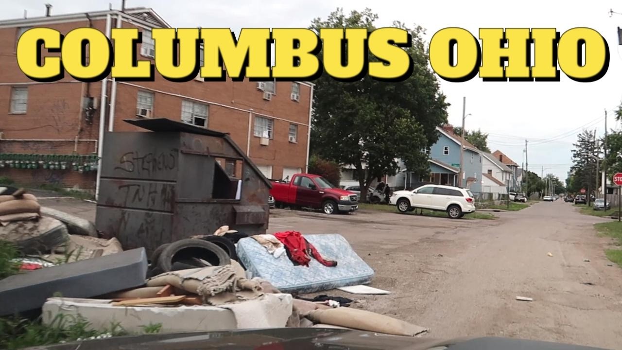 EXPLORING THE RAW STREETS OF COLUMBUS OHIO / THE STATE CAPITAL AND LARGEST CITY