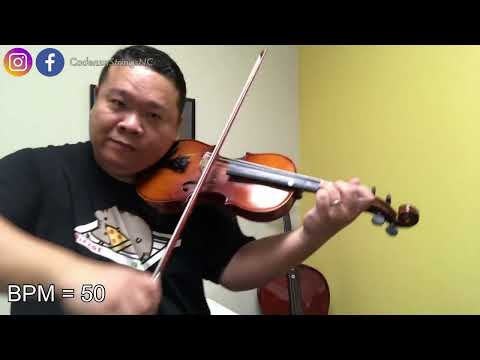 Concerto No. 5 in D Major, 3rd Movement | Slow Practice | Suzuki Violin Book 4