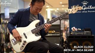 Video thumbnail for Blue Guitars - BLACK CLOUD / Black Smoker BETA J4 - Inca Silver by Blue Guitars