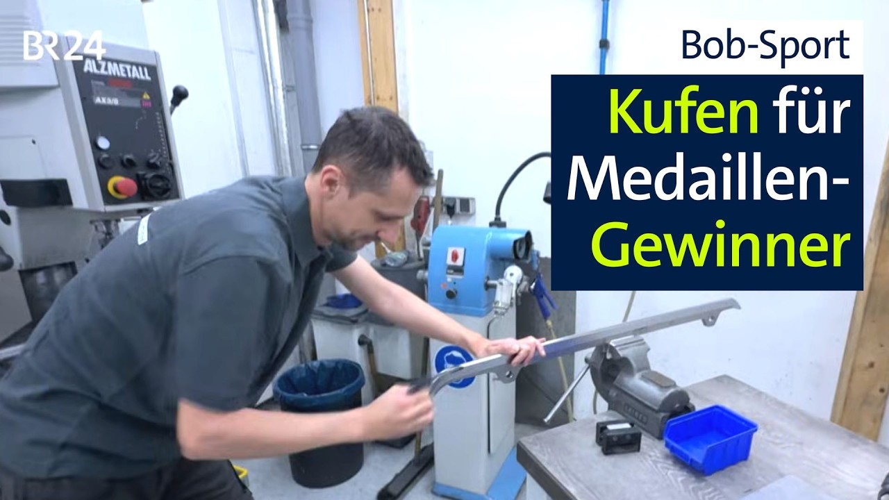 Das Speed-Geheimnis: Wie Münchner Ingenieure Olympia-Kufen für den Bobsport entwickeln | BR24