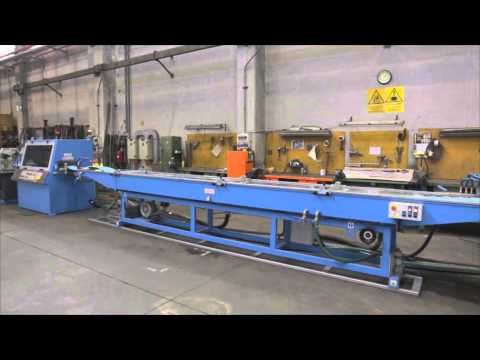 Extrusion line for production of pvc water stopper profile