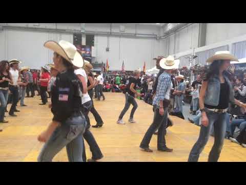 P3 in contra dance al Per Country Festival 2019 - Piacenza