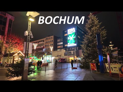Bochum walkingtour 4K | Weihnachtsmarkt 2025