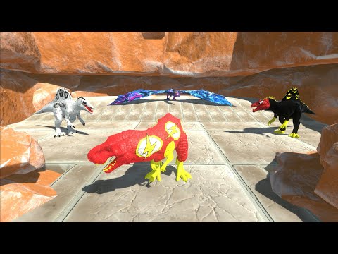 FPS DEATHRUN OASIS with HP Bar - Animal Revolt Battle Simulator ARBS