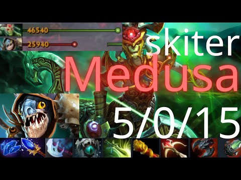 skiter Medusa vs Slark, DP, CW - [A] vs Tundra g1 DPC dota2