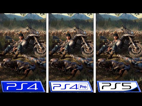 Days Gone | PS5 - PS4 - PS4 Pro | Graphics & FPS Comparison