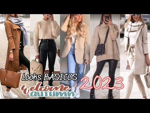Moda 2022 MUJER OTOÑO INVIERNO  LOOKS 2023 OUTFITS DE MODA Y TENDENCIAS OTOÑO INVIERNO 22/23