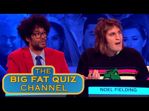 Jimmy Disappointed In Richard Ayoade and Noel Fielding | Big Fat Quiz