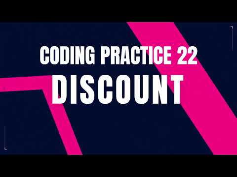 Discount Coding Practice 22 Python Coding Tips Tricks Python Programming Nxtwave Ccbp 4 0
