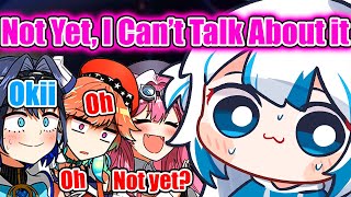 Kronii: "Guys, Do You Have Any Announcements?" Gura:【Hololive EN】
