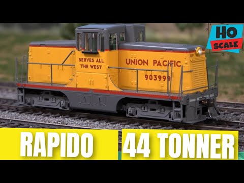 Rapido HO GE 44 Tonner Review | ESU LOKSound, DC/DCC, LED Lighting & Capacitor Features Unboxed