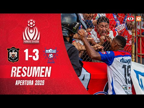 🎥 FULL HIGHLIGHTS | CD ÁGUILA 🆚 L.A FIRPO | SEMIFINAL FIRST LEG | AP 2025 | CHANNEL 4