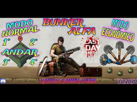 🔴BUNKER ALFA NORMAL!!! MODO ECONÔMICO!!! 1º/2º/3º/4º ANDAR!!! - LIVE Last Day On Earth: Survivor🔴