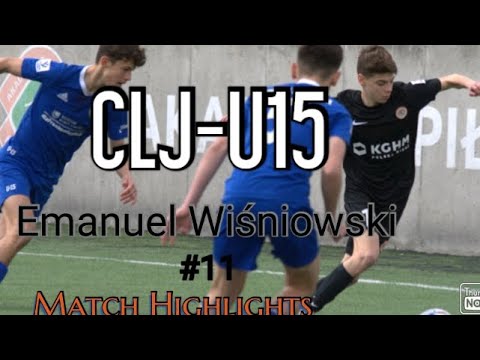CLJ-U15 | Emanuel Wiśniowski - Zagłębie Lubin vs Odra Opole | Match Highlights