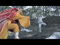 80 Year Old Shaolin Monk Used Invincible Shaolin Fist To Knock Japanese Samurai 10 Meters Away