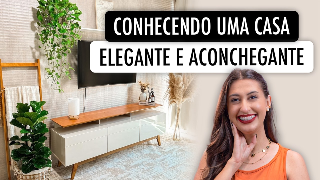 CONHECENDO UMA CASA ACONCHEGANTE E ELEGANTE - DECORAÇÕES REAIS #30