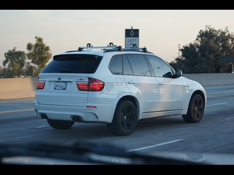 BMW X5 exhaust sounds