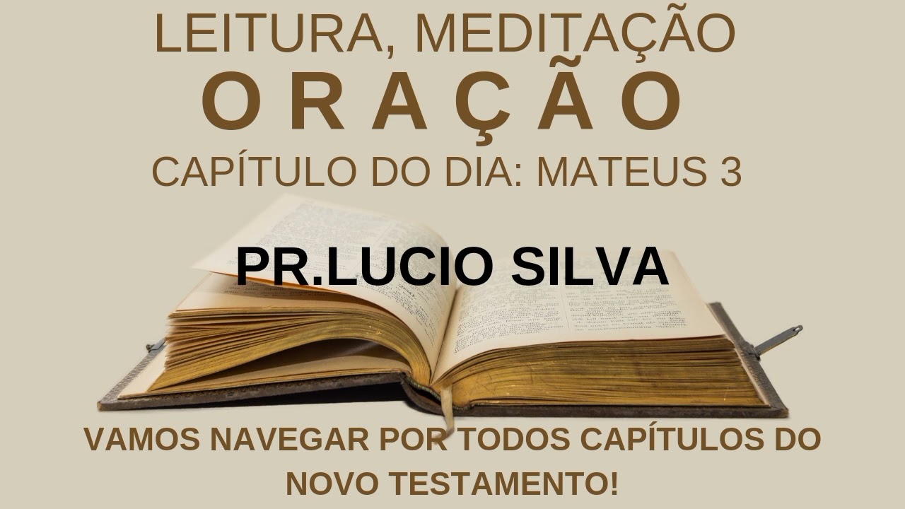 Oração da palavra em ( Mateus 3)