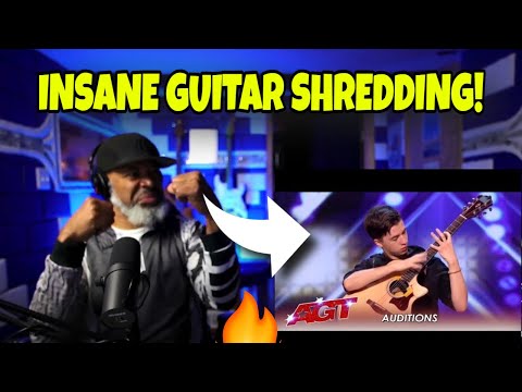 Producer's Mind Blown by Marcin Patrzalek's Epic Guitar Performance on American Got Talent
