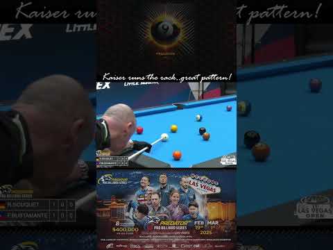 Francisco Bustamante vs Ralf Souquet (2025 Kamui Las Vegas Men's Open)