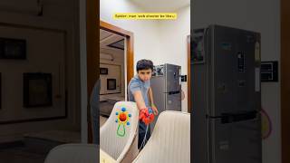 Spiderman webshooter be like😂 #funnyvideo #comedy #comedyshorts #funnyshorts
