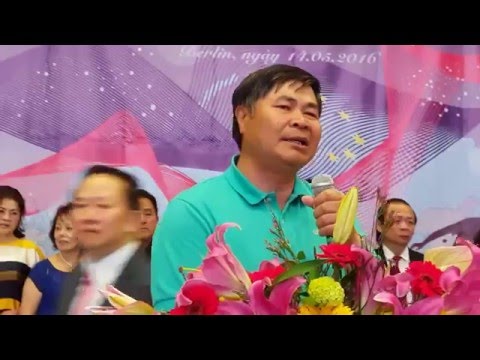 KHAI MẠC GIẢI BÓNG BÀN THÂN THIỆN NGƯỜI VIỆT CHÂU ÂU 2016 TẠI BERLIN